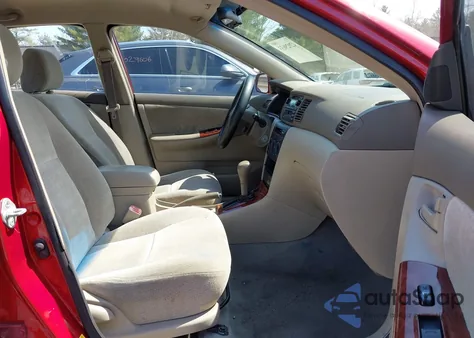 2004 Toyota Corolla Le z USA, uszkodzony, nr VIN 2T1BR38EX4C173228